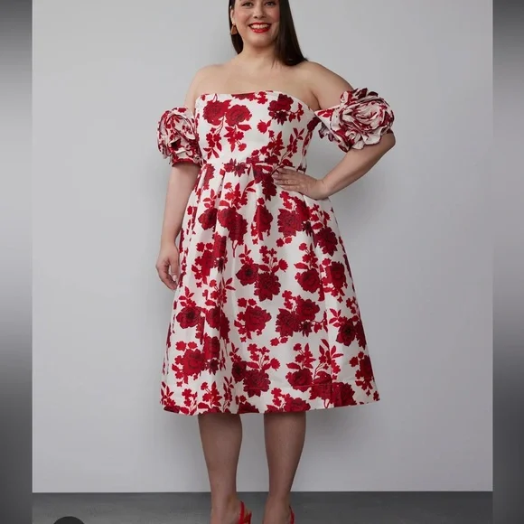 white christmas dresses GLS GS3633 Blush 2XL Sale – The Dress Outlet main image 1